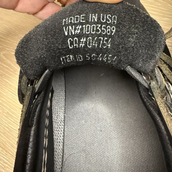 LL Bean Black Low Moc Duck Bean Boots Women’s 9 M Made in USA - Picture 6 of 7